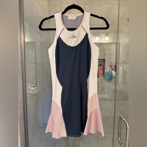 Adidas Stella McCartney Pink and Navy Tennis Dress